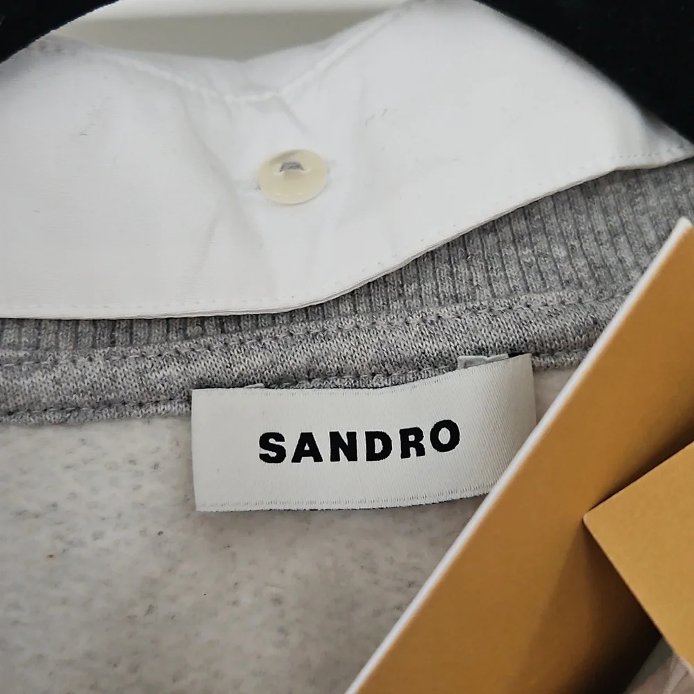 SANDRO layered sweatshirt - Picture 13 of 15